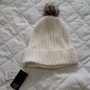 crown & ivy Solid Knit Cap